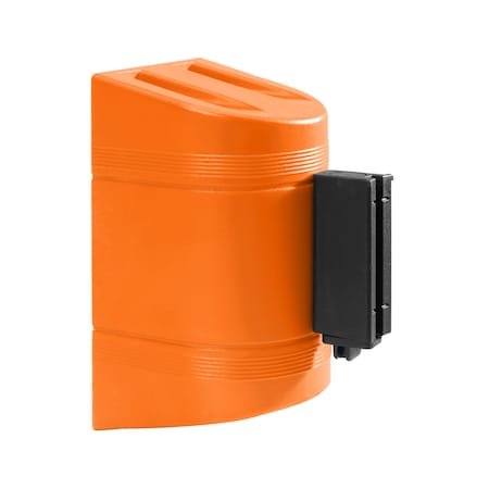 Queue Solutions WallPro 400, Orange, 13' Yellow/Black DANGER-FORKLIFT TRUCKS Belt WP400O-YBDFT130
